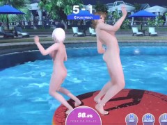 Dead or Alive Xtreme Venus Vacation Luna vs Monica Nude Butt Battle Mod Fanservice Appreciation