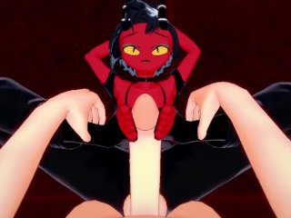 demon girl hentai, pov, demon girl, point of view
