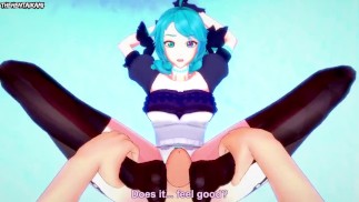 Hentai POV Füße Gwen Liga der Legenden