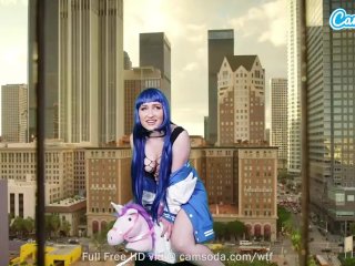 Camsoda - Lizzie Love Cosplay As Hinata Hyuga - Naruto - Masturbates On Sybian
