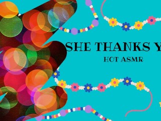 Она благодарит тебя сексом (только аудио)