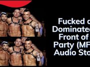 Preview 1 of Dominated at the Party by Two Bears - Gay Audio Story
