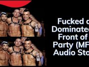 Preview 2 of Dominated at the Party by Two Bears - Gay Audio Story