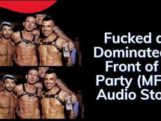 Dominated at the Party by two Bears - Gay Audio Story