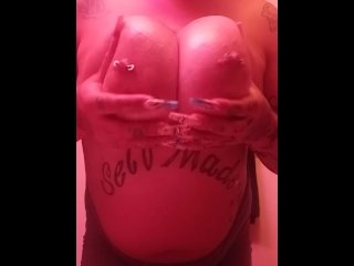 solo female, oil, bug boobs, exclusive