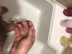 Shower time for my cock