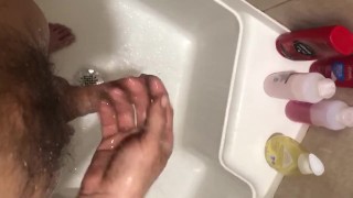Shower time for my cock