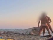 Preview 1 of BB fuck on a nudist beach