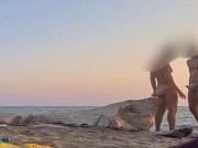 Preview 6 of BB fuck on a nudist beach
