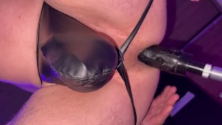 Сауна и новая игрушка 