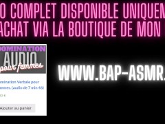 Domination verbale pour femmes. / Audio Porno Français