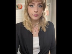 Your Boss Wants To Promote You But Changes Her Mind After Discovering Your Tiny Cock