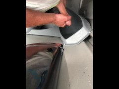 Porta Potty Pissing Right After I Finished The Bubble Run