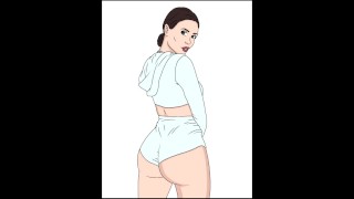 PORNSTAR - Lana Rhoades (Dibujo 6)