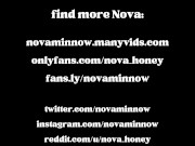 Preview 1 of Nova Minnow Strip & JOI TEASER full vid on MV
