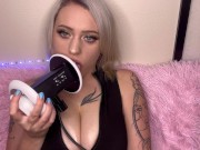 Preview 5 of (Moaning ASMR) Drooling Ear Eating Orgasm