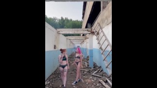 Smoking girl