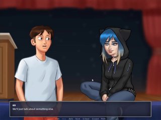 SUMMERTIME SAGA PT4 - getting a handjob at school and getting close to Eve