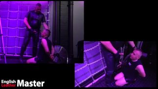 从粗糙的未切割皮革中作呕的喉咙他妈的大师预览