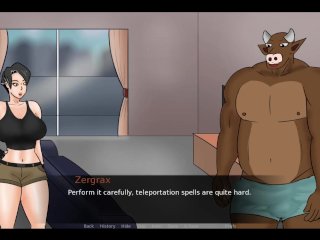 Wife And The Mage's Diary Gameplay #03 Tasting And Fucking A Huge Monster Dick!