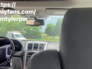 Preview 2 of My Uber driver found out I do Onlyfans so she made me fuck her 😫🤦🏾‍♂️