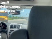 Preview 3 of My Uber driver found out I do Onlyfans so she made me fuck her 😫🤦🏾‍♂️