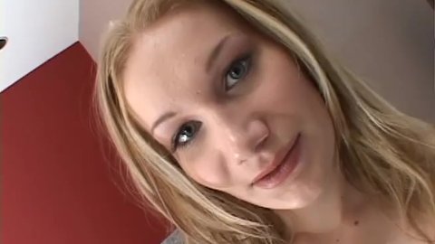 Cute Blonde Babysitter With Green Eyes Gets Her Teen Asshole Fucked For The First Time