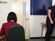 Preview 1 of Office group BJ MILFs taking control over colleague cock