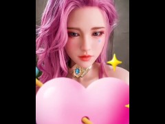 Tiktok sex doll factory, guests actually shoot the American Girl Warrior sex doll, sex doll video