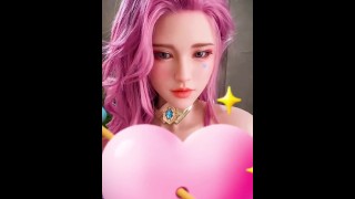 Tiktok sex doll factory, guests actually shoot the American Girl Warrior sex doll, sex doll video