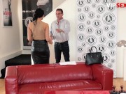Preview 1 of VIP SEX VAULT - Big Tits Russian Babe Kira Queen Gets Her Model Pussy Pounded Hard At Audition