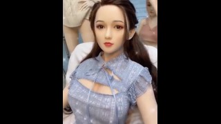 セックスドール、ロボットセックスドールのゲストショット、セックスドール工場の動画