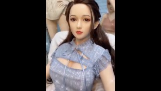 性玩偶， 客人真实拍摄机器人性玩偶， 性玩偶工厂视频