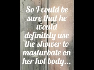 caught brother in law masturbating in shower after seeing my hot fully naked milf wife