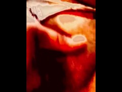 Sexy Irish milf squirting !Double  shaking orgasm