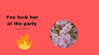 Je neukt haar op het feestje (alleen audio)