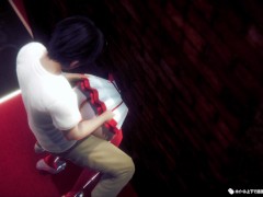 【エロゲー ハニーセレクト2 リビドー】生意気なぱっつん金髪爆乳セクシーナースがいやいやながらもおっぱい揉ませてHさせてくれる。 3DCGアニメ動画[Hentai Game Honey Select