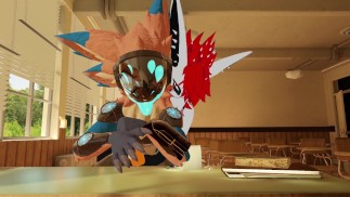 Protogen gets fucked after class