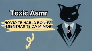 Novio te habla bonito mientras te da mimos [Asmr - Sexy voz de hombre - Audio erótico para mujer]