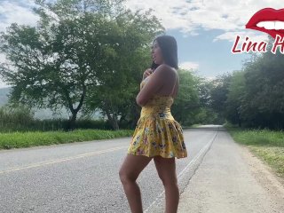 LINA HENAO SE SUBE EN EL CARRO DE UNN EXTRAÑO Y FOLLAN  EN LA CARRETERA 🚘🙈😈🍆 screenshot number 2