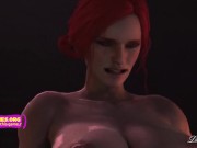 Preview 1 of futa witcher 3d big cock blows