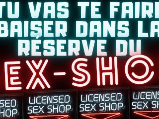 Venu pour une cage de chasteté, tu repars avec une dose de jus en toi.