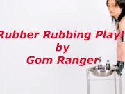 Preview 3 of A Slippery, Smooth, Shiny Rubber Polishing with the Rubber Rangers! (Gom Rangers)