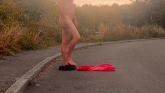 Strip nude public 