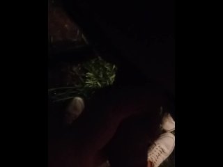 Moglie vogliosa mi fa una sega nel parco pubblico