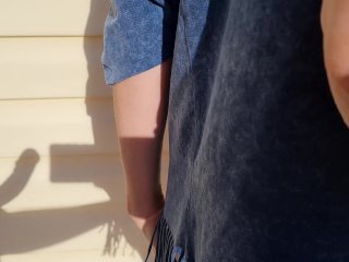Quick Outdoor Sex With Petite Stepsister (From MouthTo Pussy_and Back)