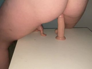 masturbation, dildo, exclusive, big ass