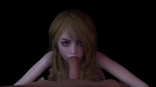 Hot Menina Te Dá Um Boquete No Pov Escuro | Pornografia 3D