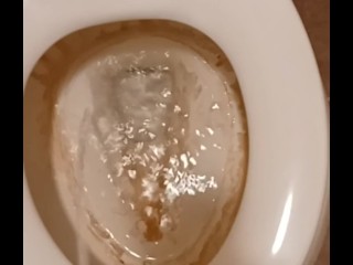 トイレ放尿