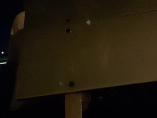 お外でおちんぽをじゅぽじゅぽしてみた！Suck friend's dick outdoor.
